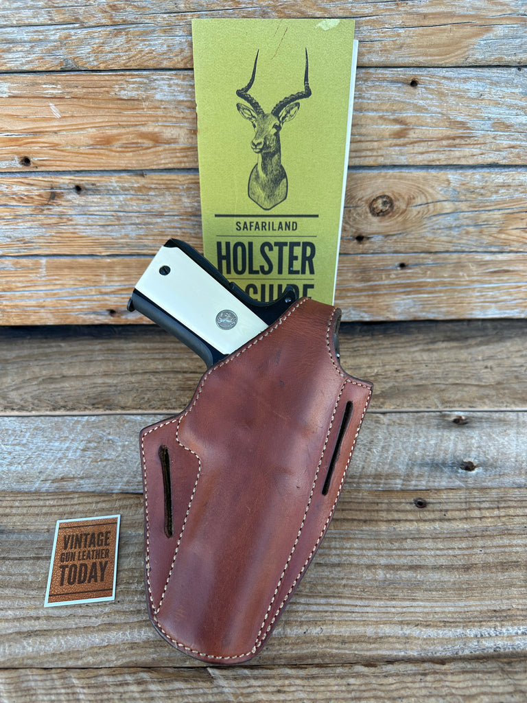 Vintage Safariland #28 Elk Suede Lined Holster For Colt Government 45 1911 5"