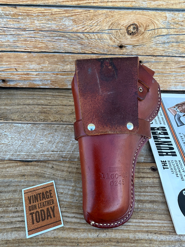 Hunter Brown Leather 1100 66 OWB Holster For Colt King Cobra 4" S&W 686 617 686