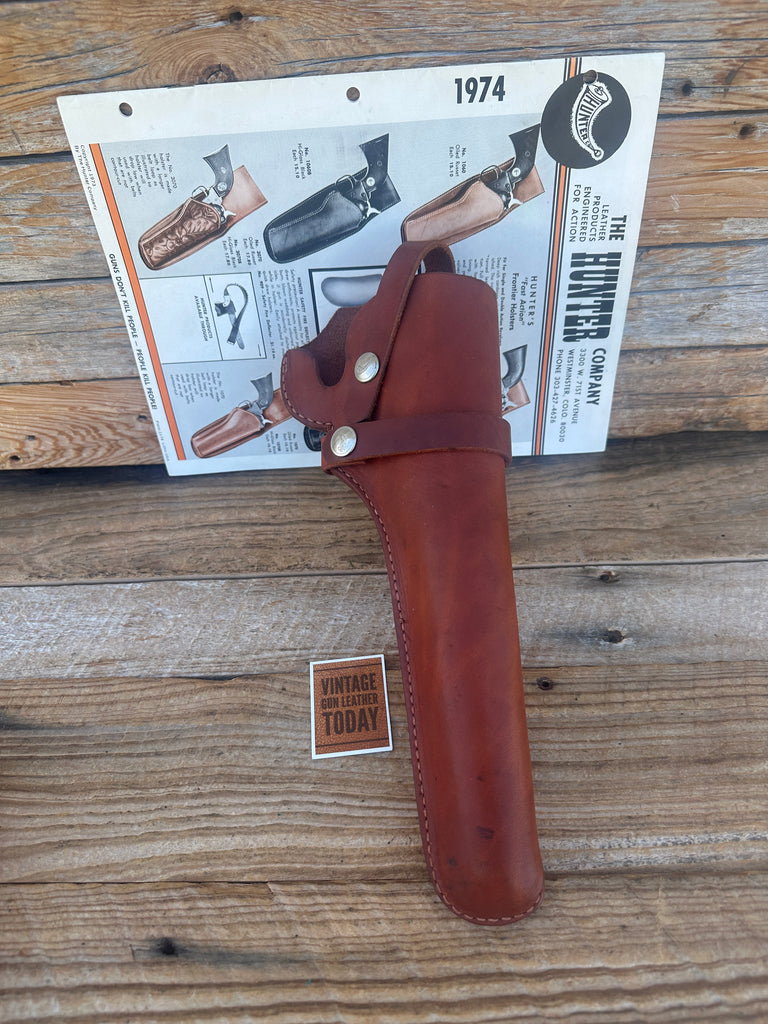 Vintage Hunter 1100 27 Brown Leather OWB Holster For Smith Wesson 14 17 48 53