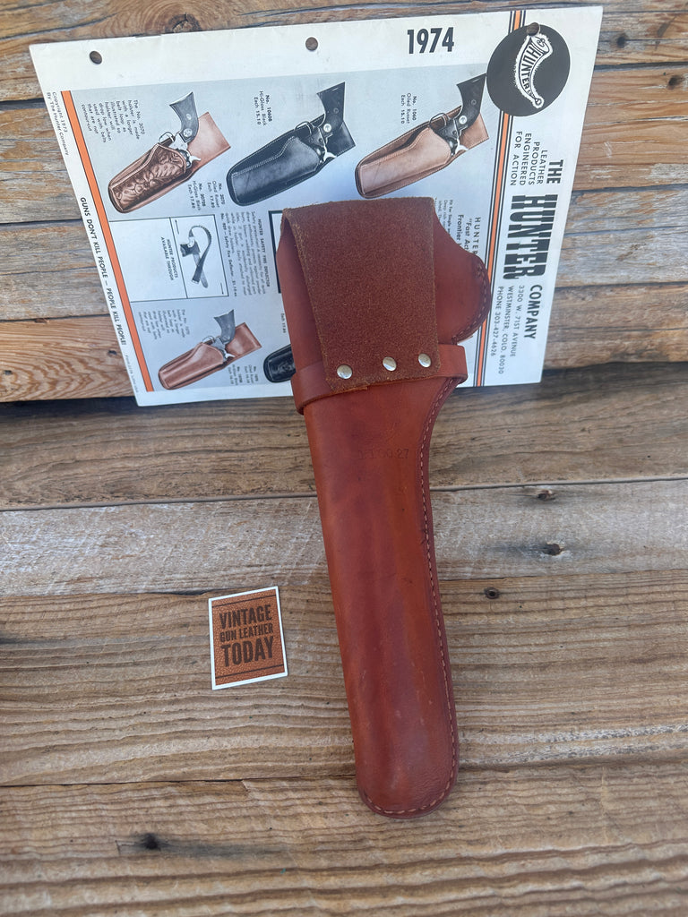 Vintage Hunter 1100 27 Brown Leather OWB Holster For Smith Wesson 14 17 48 53