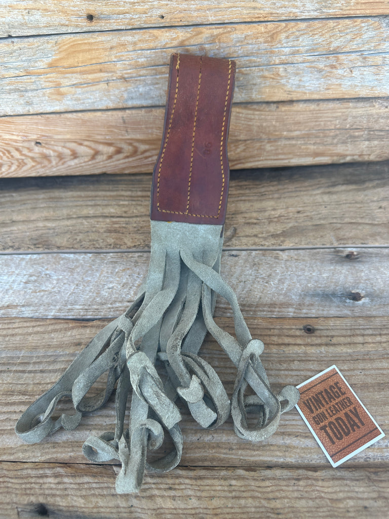 Vintage Hunting Duck Strap Brown Leather 6 Leather Straps