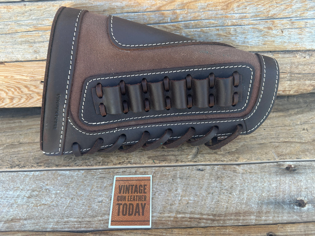Leather Rifle Gun Cheek Rest Pad Shotgun Buttstock Pd Cover .30-30  .308