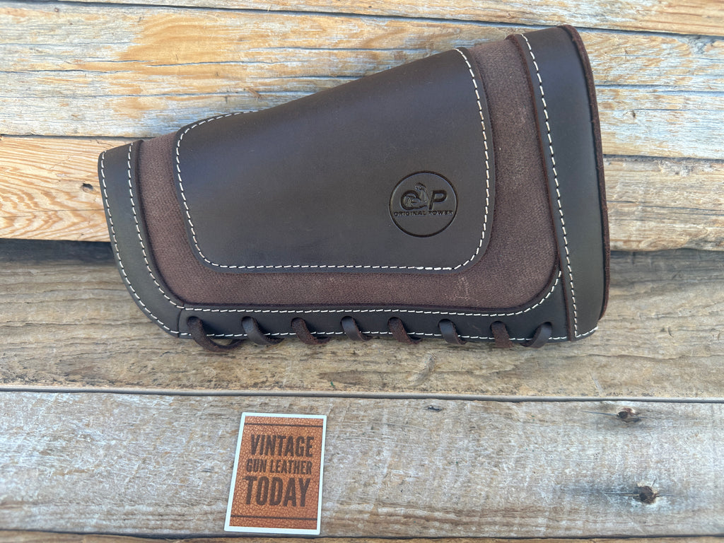 Leather Rifle Gun Cheek Rest Pad Shotgun Buttstock Pd Cover .30-30  .308