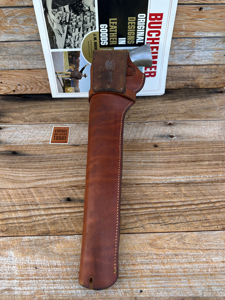 Bucheimer Brown Leather OWB Holster For Colt SAA Single Action Army 12" Revolver