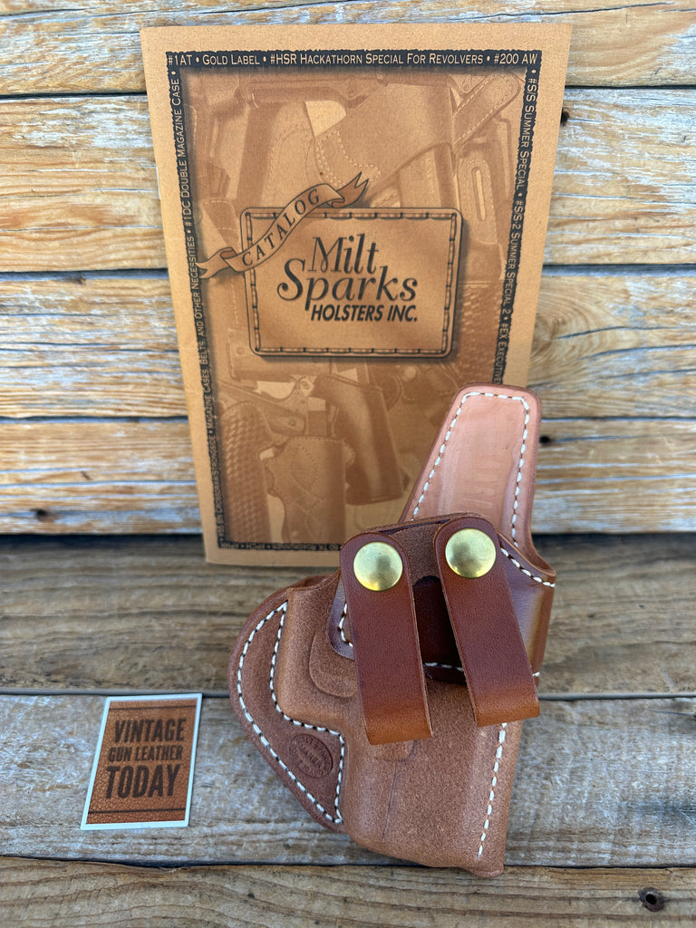 Milt Sparks Summer Special II Leather IWB Holster For GLOCK G26 G27 G33