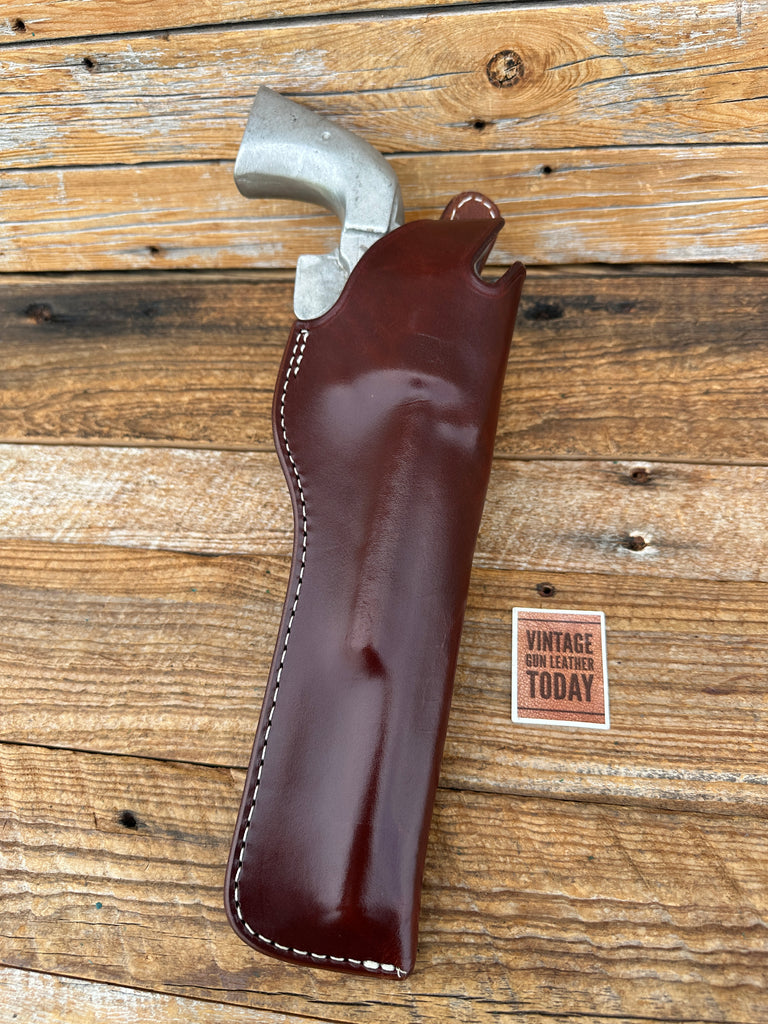 Triple K Brown Leather Strong Cross Draw Holster For 7.5" Ruger Super Blackhawk