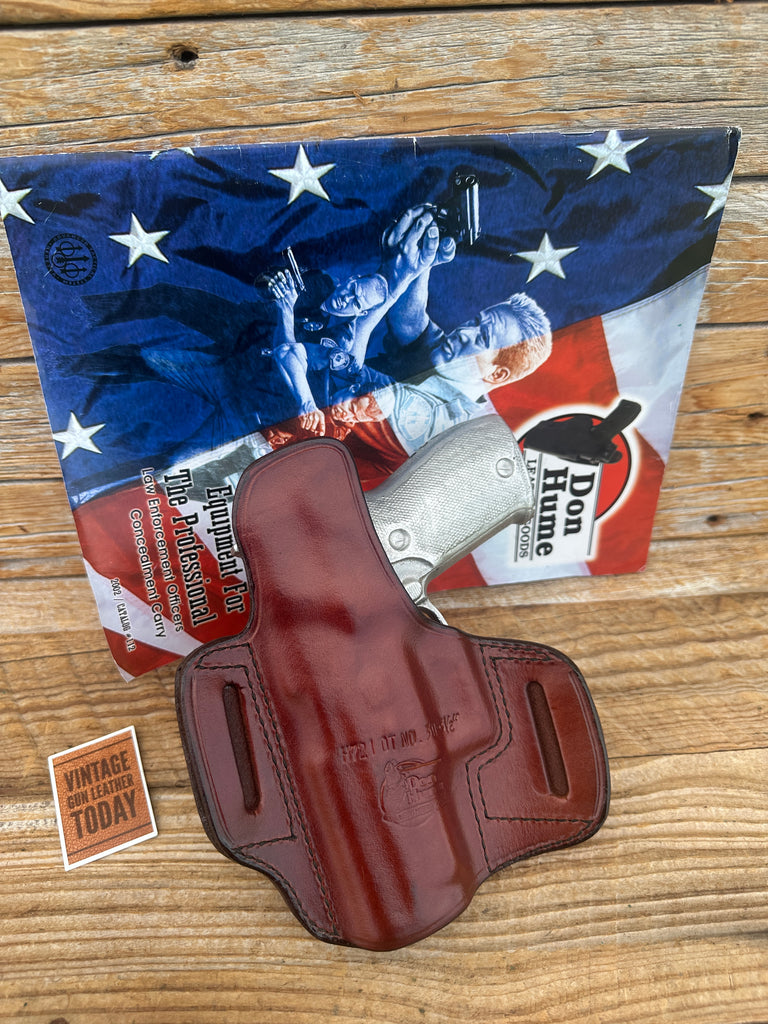 Vintage Don Hume H721 30- 3 1/2 OT Leather Holster for Sig P225