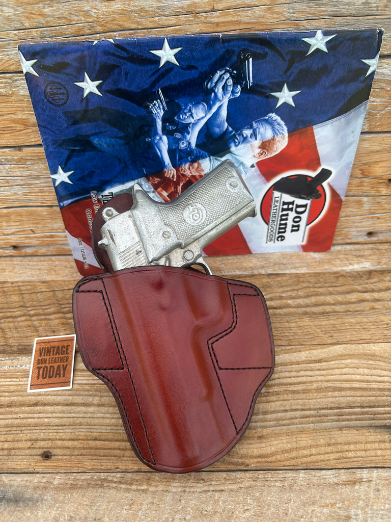 Vintage Don Hume H721 34-5 OT Brown Leather Holster for Colt Double Eagle