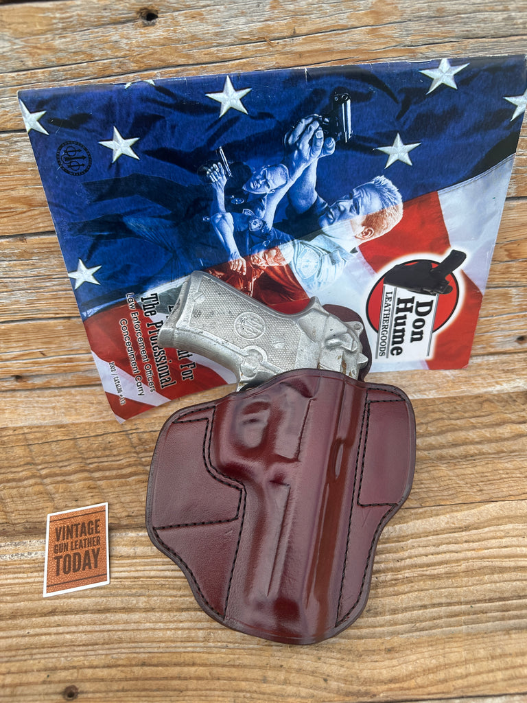 Don Hume H721 OTBrown Leather Holster For Beretta 92 Compact 92 /96 Centurion