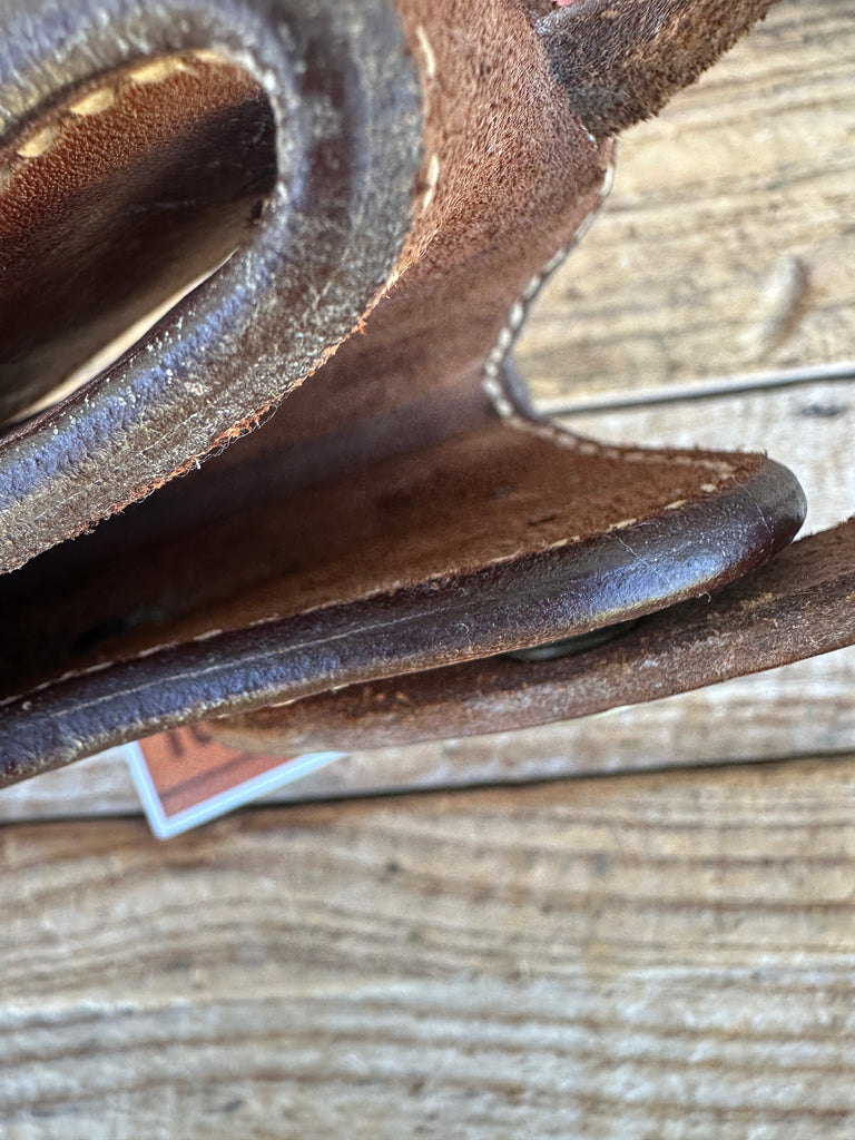 Vintage Bianchi #89 Protector Brown Leather Lined Holster for .22 Auto