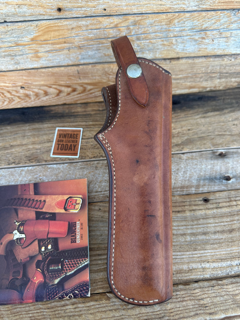 Vintage Bianchi #89 Protector Brown Leather Lined Holster for .22 Auto