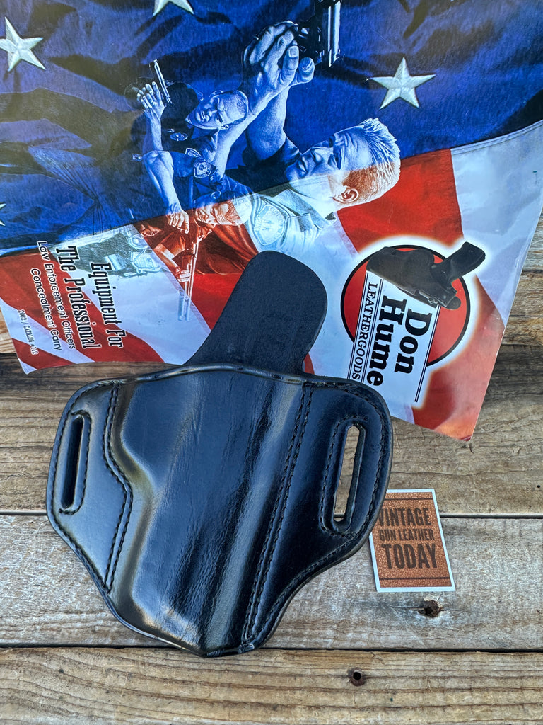 Don Hume Black Leather H721 OT 99MP OWB Holster is for S&W M&P 40