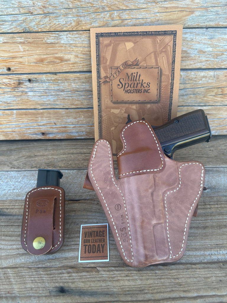 Milt Sparks Versa Max 2 IWB Horsehide Holster w/ Carrier For Girsan P35