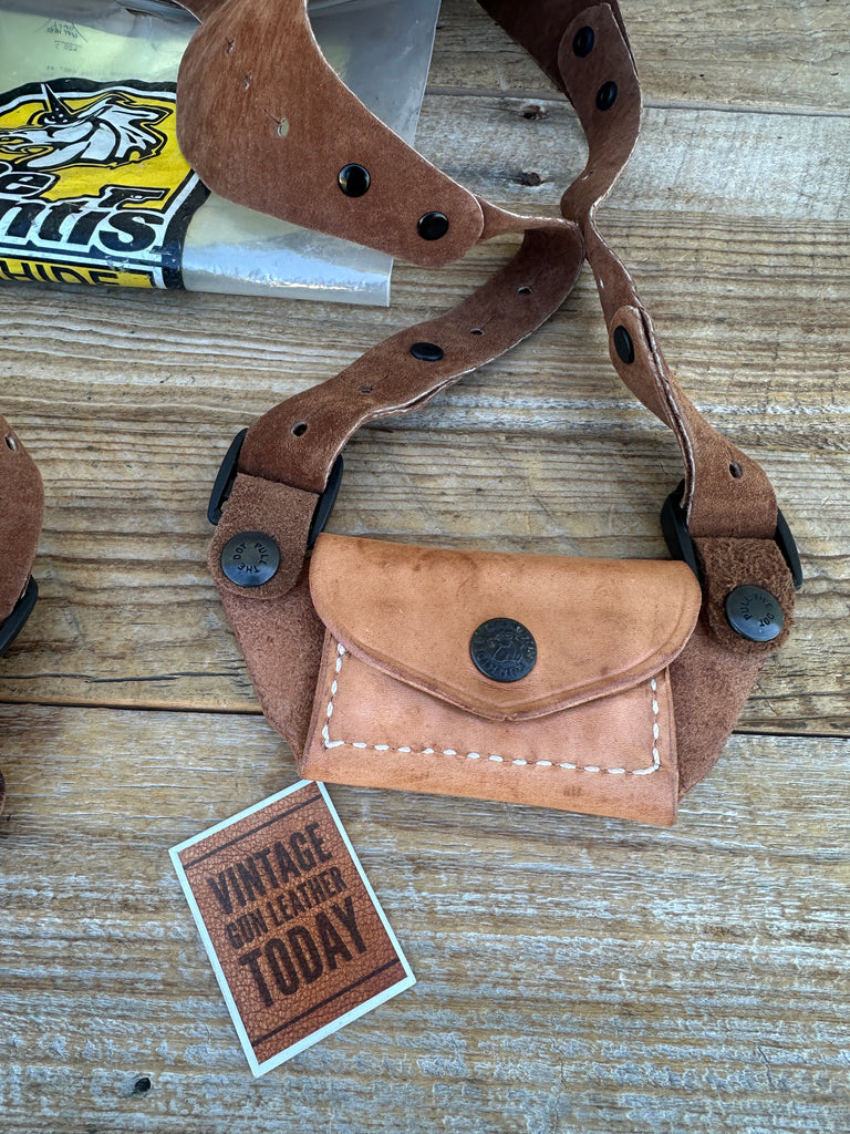 Vintage Desantis Brown Leather Shoulder Rig For S&W 640-1 .357 2"