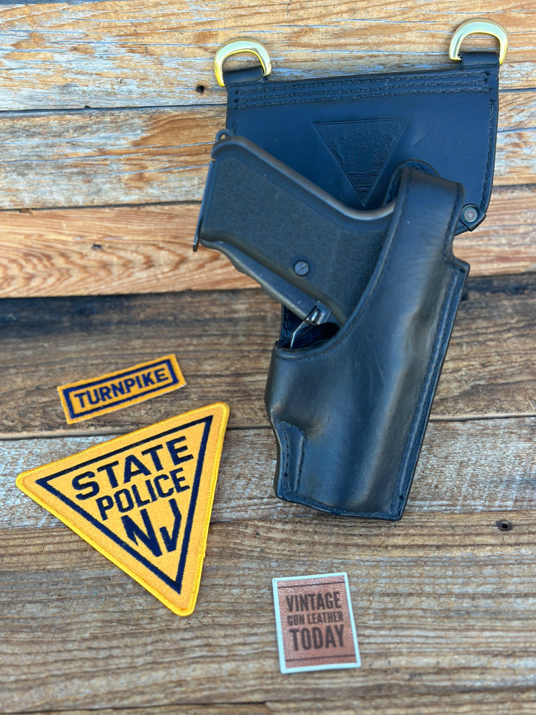 Vintage Tex Shoemaker NJSP Discontinued NJ State Police Holster For H&K P7M8