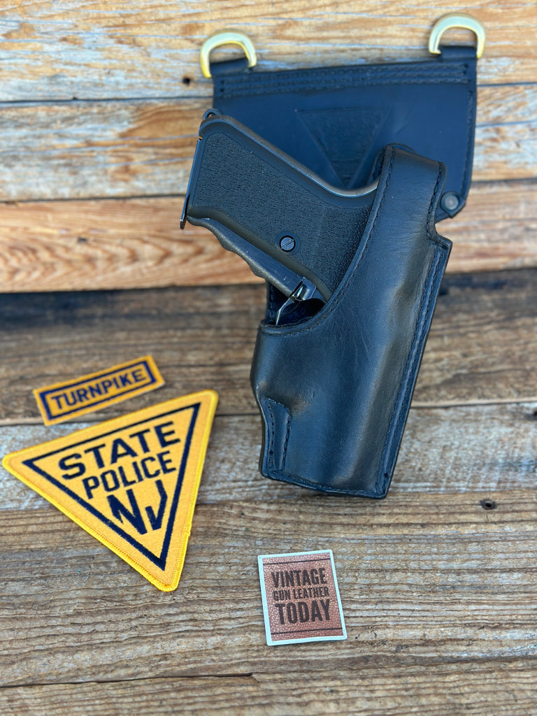 Vintage Tex Shoemaker NJSP Discontinued NJ State Police Holster For H&K P7M8