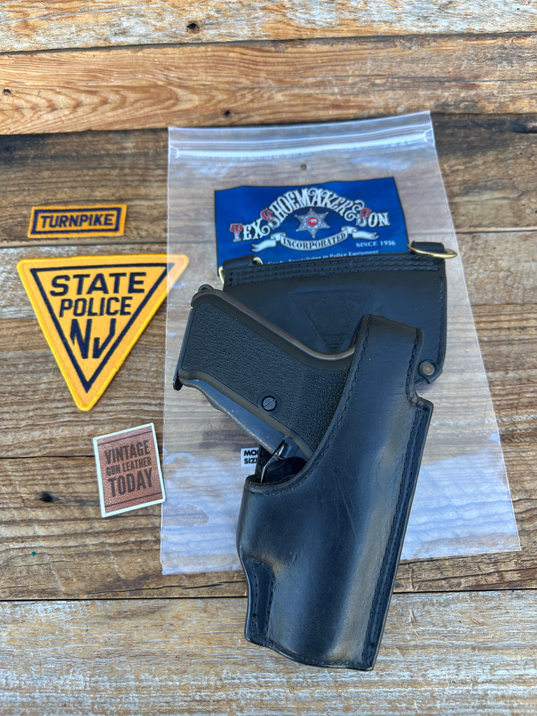 Vintage Tex Shoemaker NJSP Discontinued NJ State Police Holster For H&K P7M8