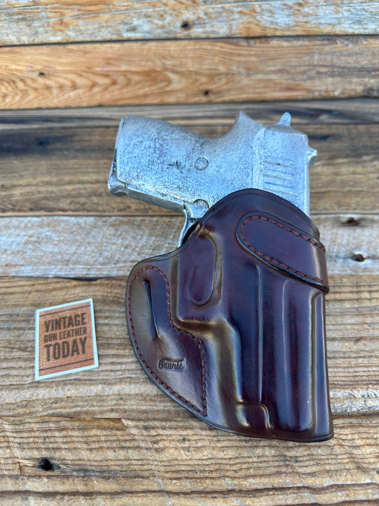 Mike Taurisano Tauris Brown Leather OWB Holster For Sig P245 Right