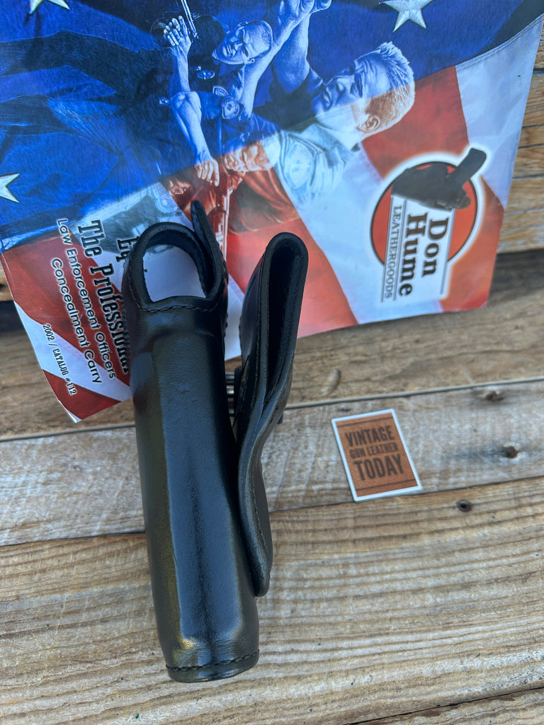 Don Hume H739 26F-45 4 Black  Leather Lined Duty Holster for Beretta Cougar 8045