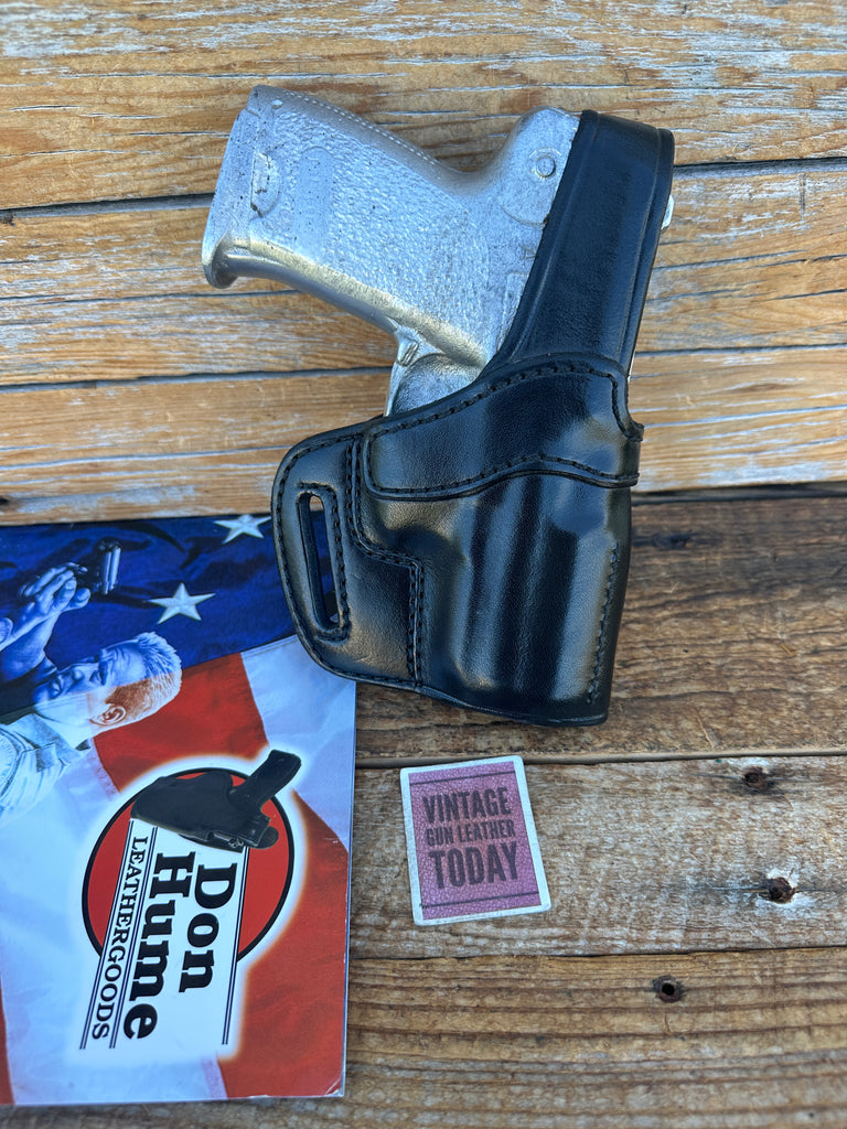 Vintage Don Hume H721 SS USPC-1 Black leather Holster for H&K USP Compact 45