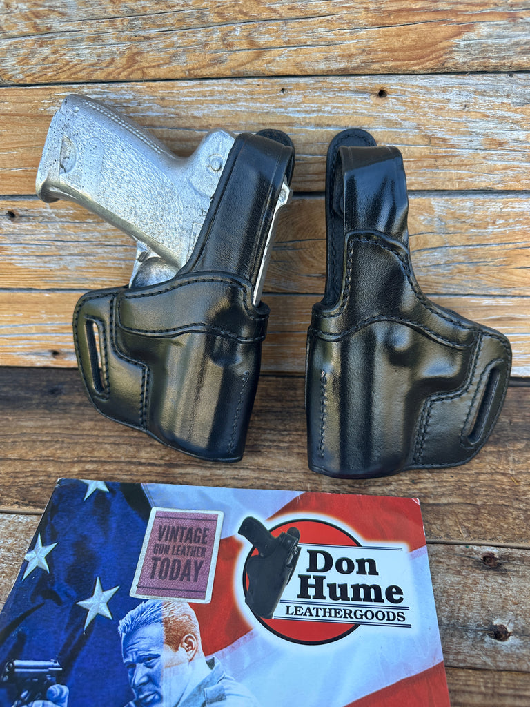 Vintage Don Hume H721 SS USPC-1 Black leather Holster for H&K USP Compact 45