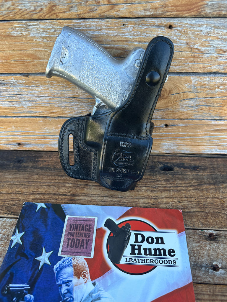 Vintage Don Hume H721 SS USPC-1 Black leather Holster for H&K USP Compact 45