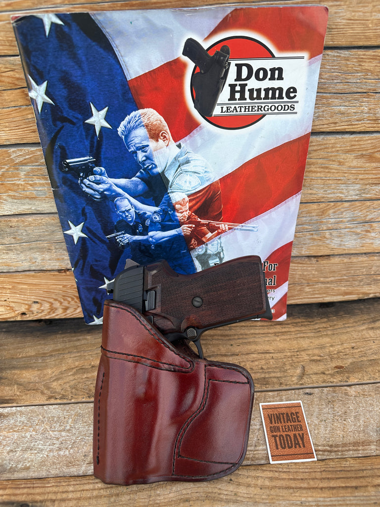 Don Hume Brown Leather H724 OT 30-C OWB Holster For Sig P239