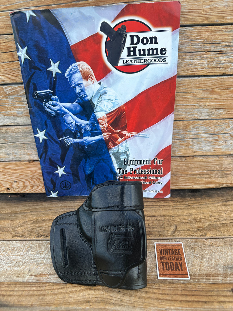 Don Hume Brown Leather H724 OT 26-9S OWB Holster For Beretta 9000