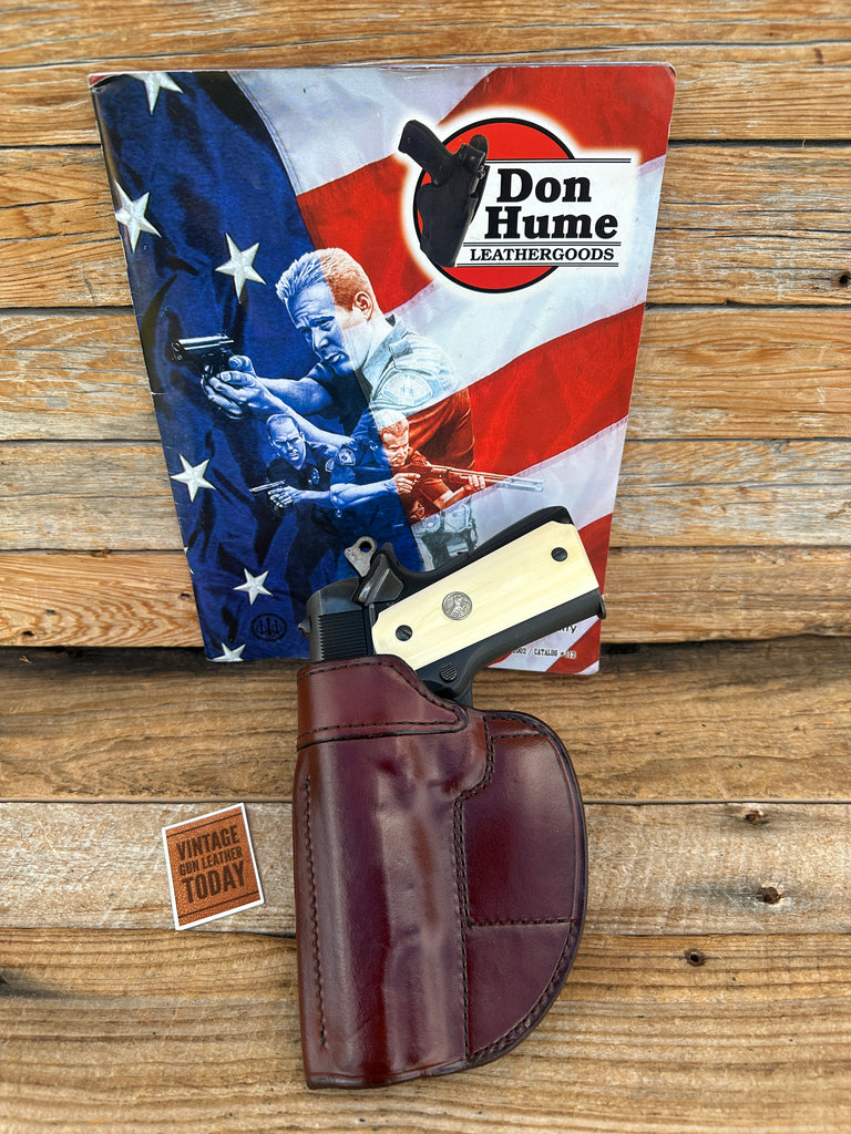 Don Hume Brown Leather H724 10 5" OWB Holster For Colt Government 5"