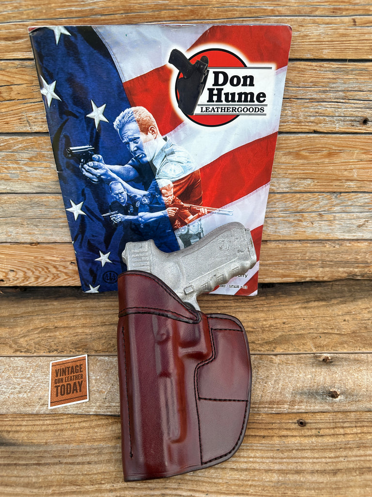 Don Hume Brown Leather Open Top H724 36-5 OWB Holster For GLOCK G34 G35