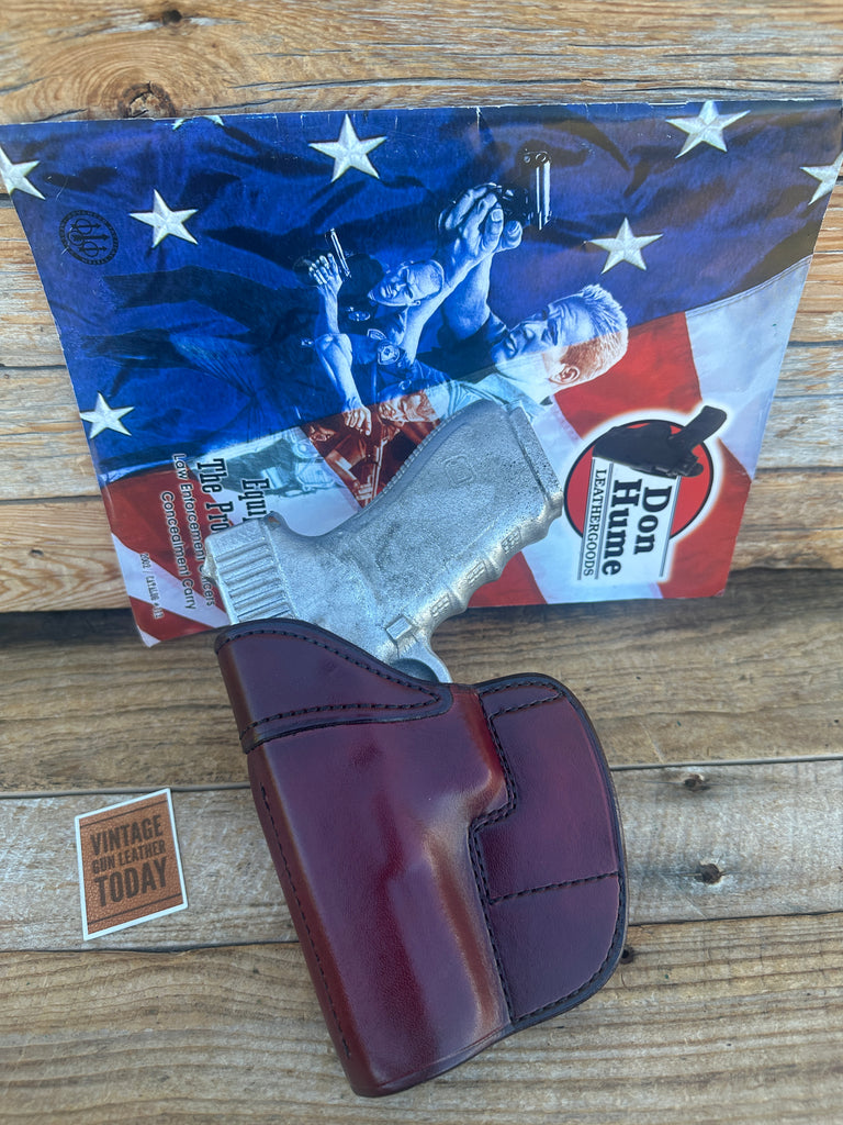 Don Hume Brown Leather H724 OT 41 OWB Holster For GLOCK G20 G21