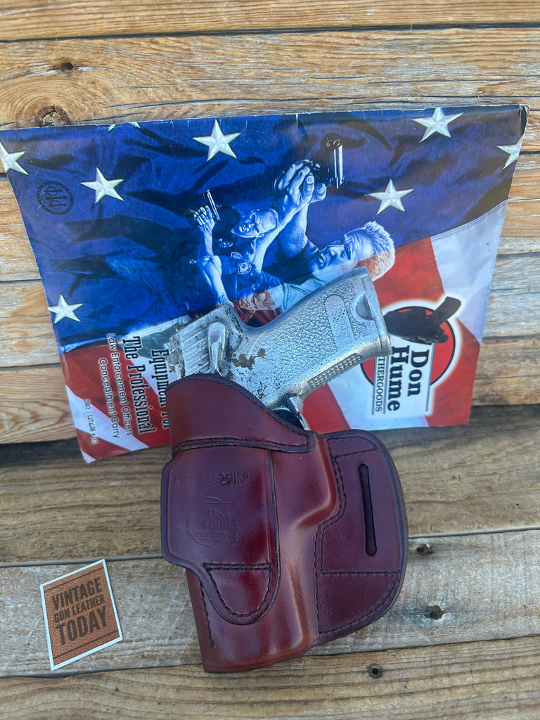 Don Hume Brown Leather H724 25USP OWB Holster For Heckler Koch H&K USP 9 40