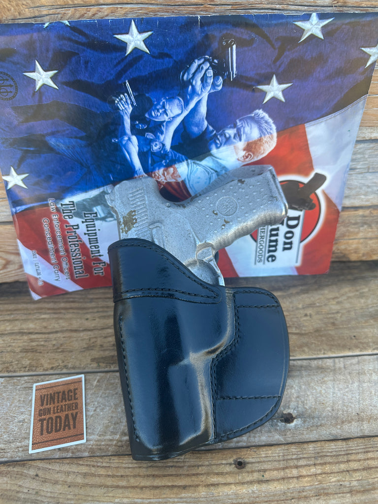 Don Hume Black Leather H724 OT SW 99 OWB Holster For Smith Wesson 99