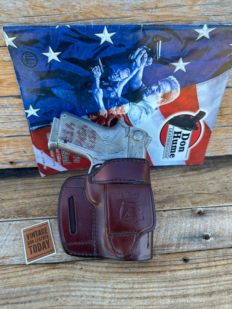 Don Hume Saddle Brown Leather H724 33 OWB Holster For Smith S&W 4516-1 457
