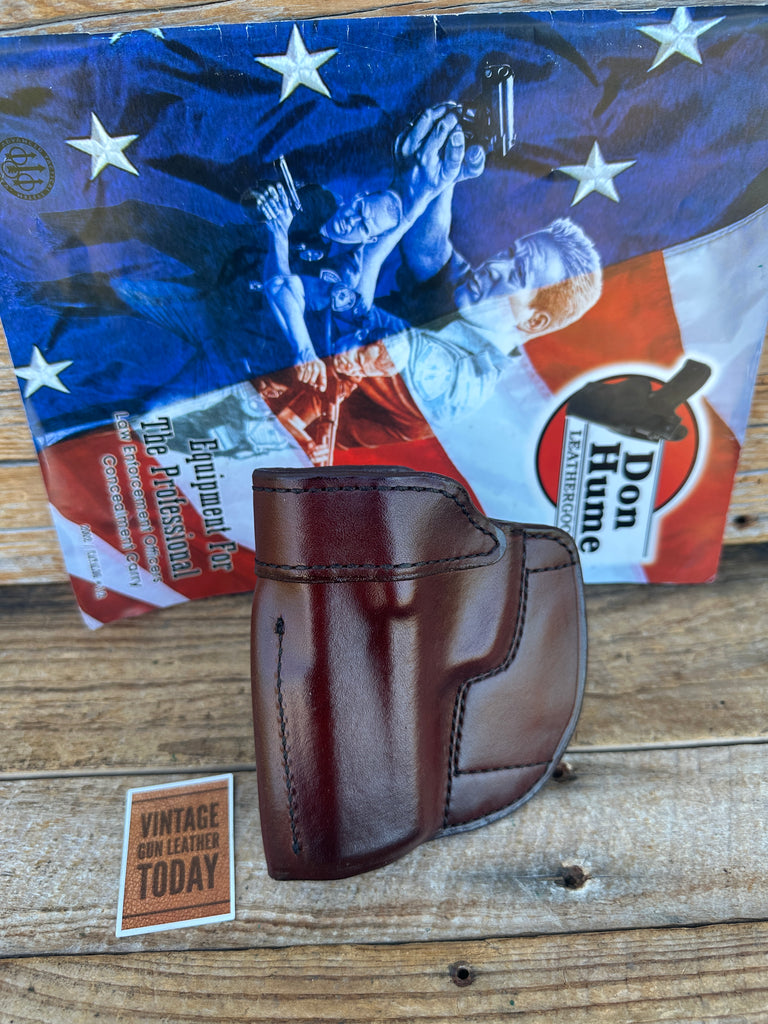 Don Hume Brown Leather H724 37 95 OWB Holster For Ruger P93 P95