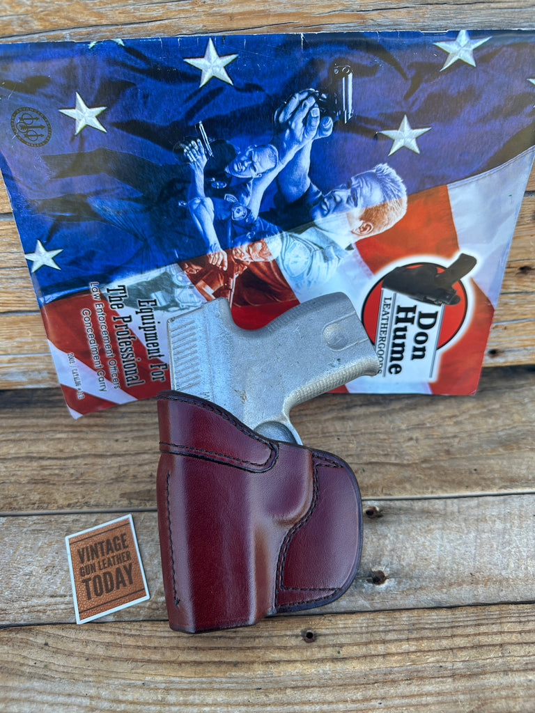 Don Hume Brown Black Leather H724 40FS-1 OWB Holster For S&W Smith Sigma SW9M