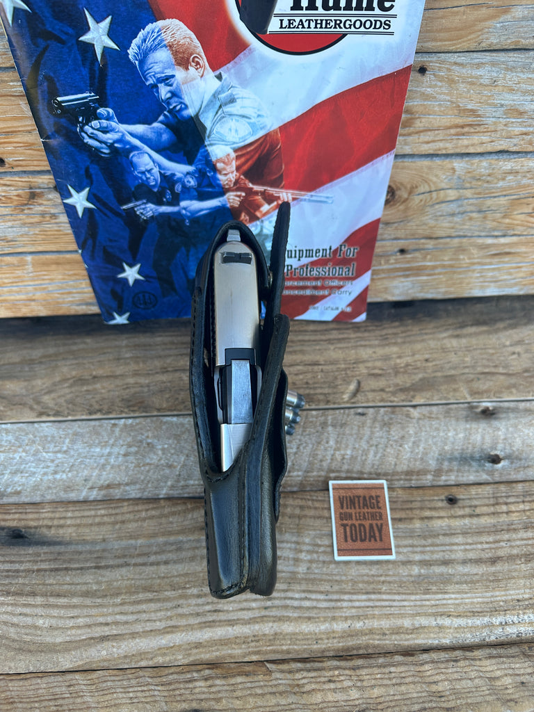 Don Hume Black Leather H726 Optics Ready Holster For Sig P226R P220R With Rail