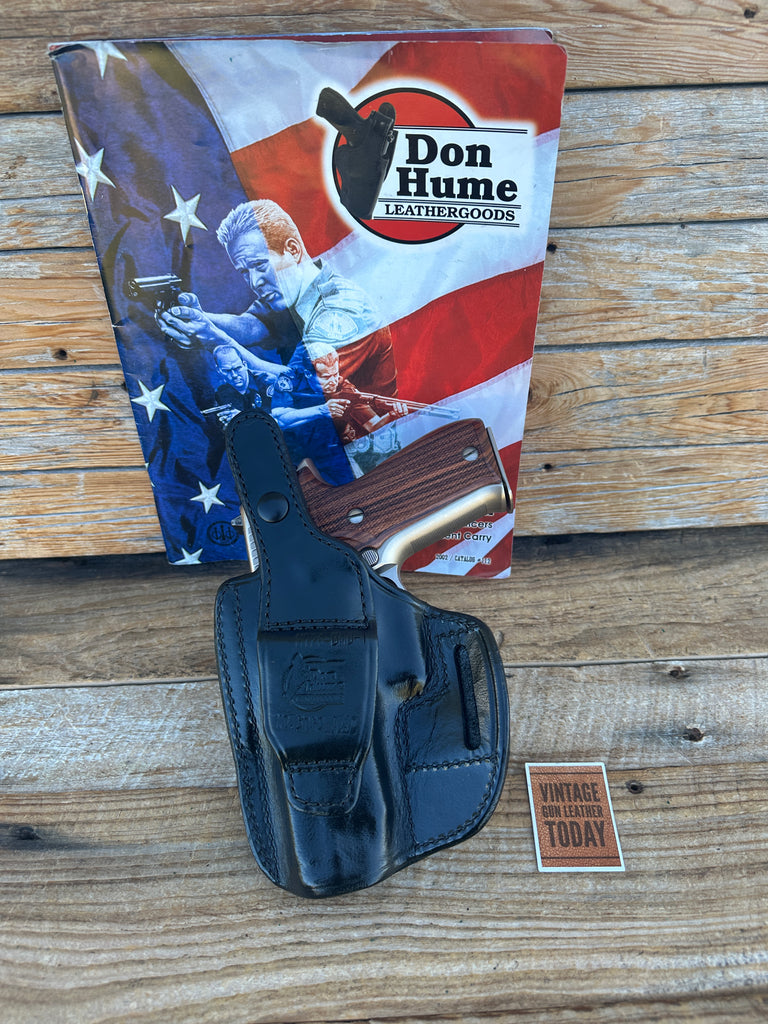 Don Hume Black Leather H726 Optics Ready Holster For Sig P226R P220R With Rail