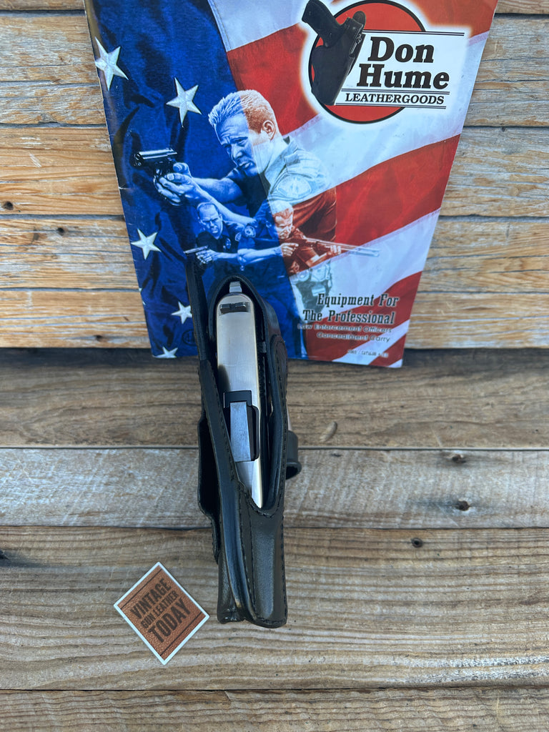 Don Hume Black Leather H726 Optics Ready Holster For Sig P226R P220R With Rail