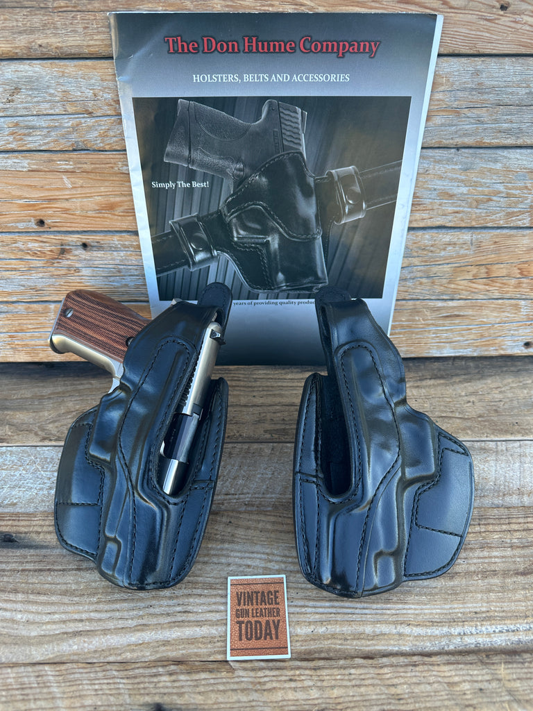 Don Hume Black Leather H726 30 4- 1/4" Optics Ready Holster For Sig P226 P220