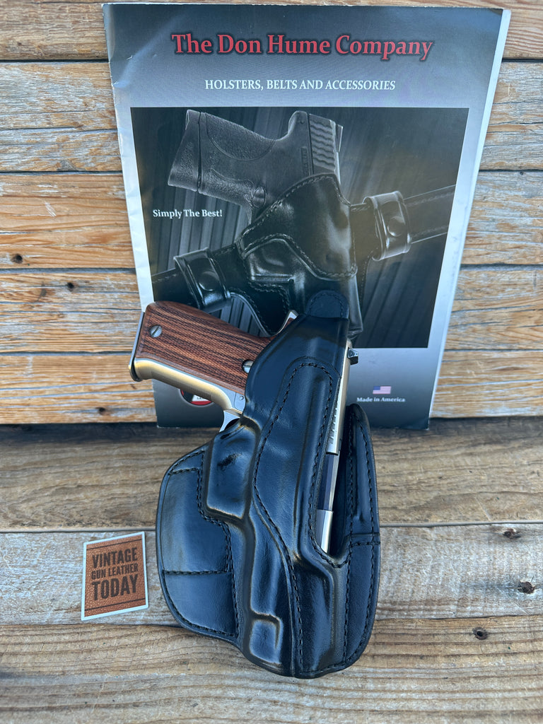 Don Hume Black Leather H726 30 4- 1/4" Optics Ready Holster For Sig P226 P220