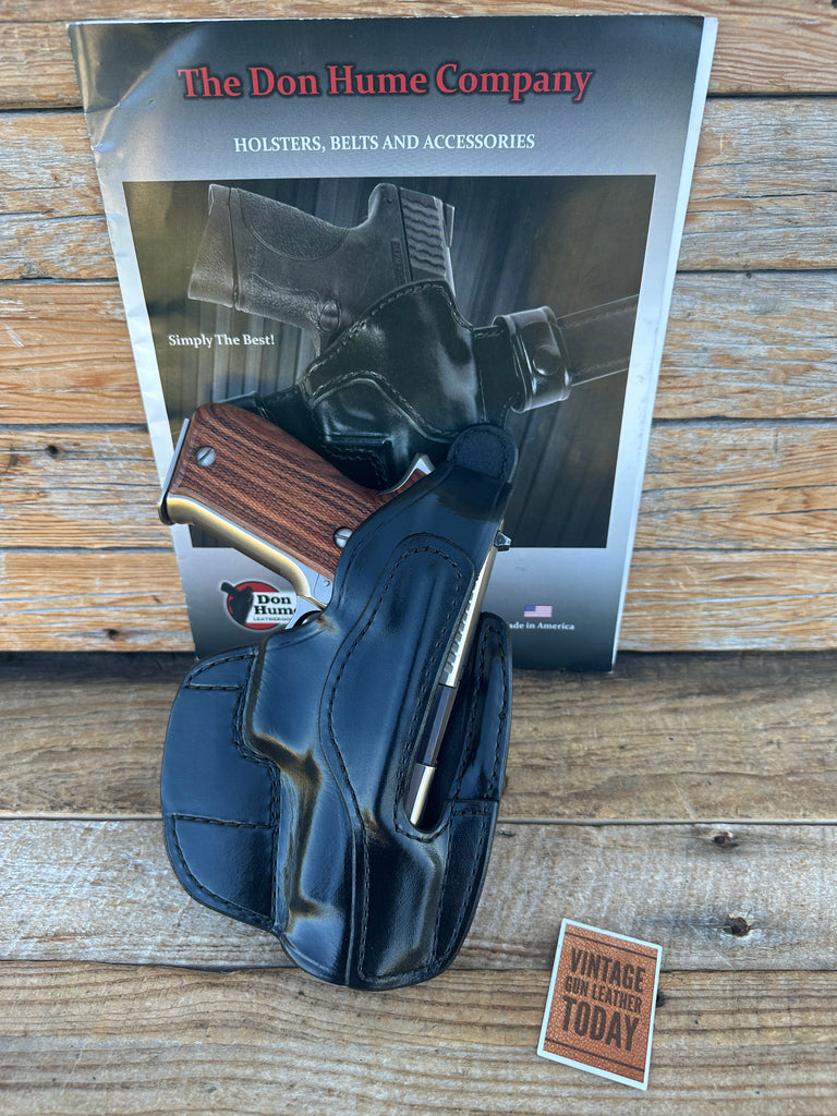 Don Hume Black Leather H726 30 4- 1/4" Optics Ready Holster For Sig P226 P220