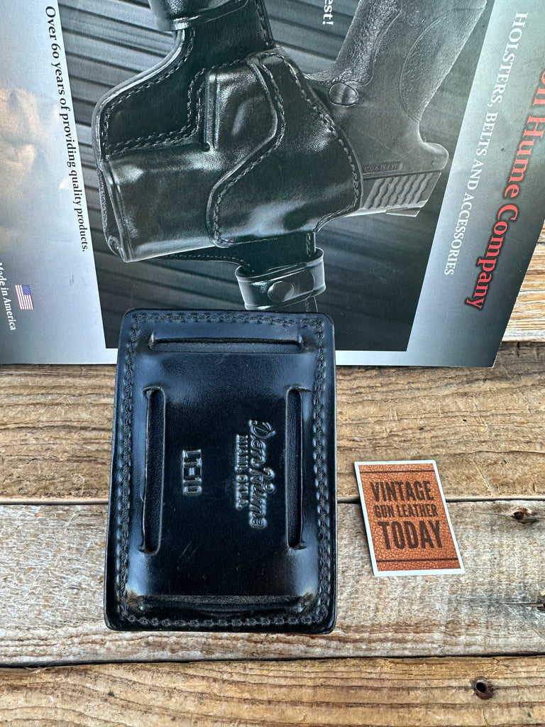 Don Hume Black Basket Police Duty Open Top Multi Use Accessory Case LT-10