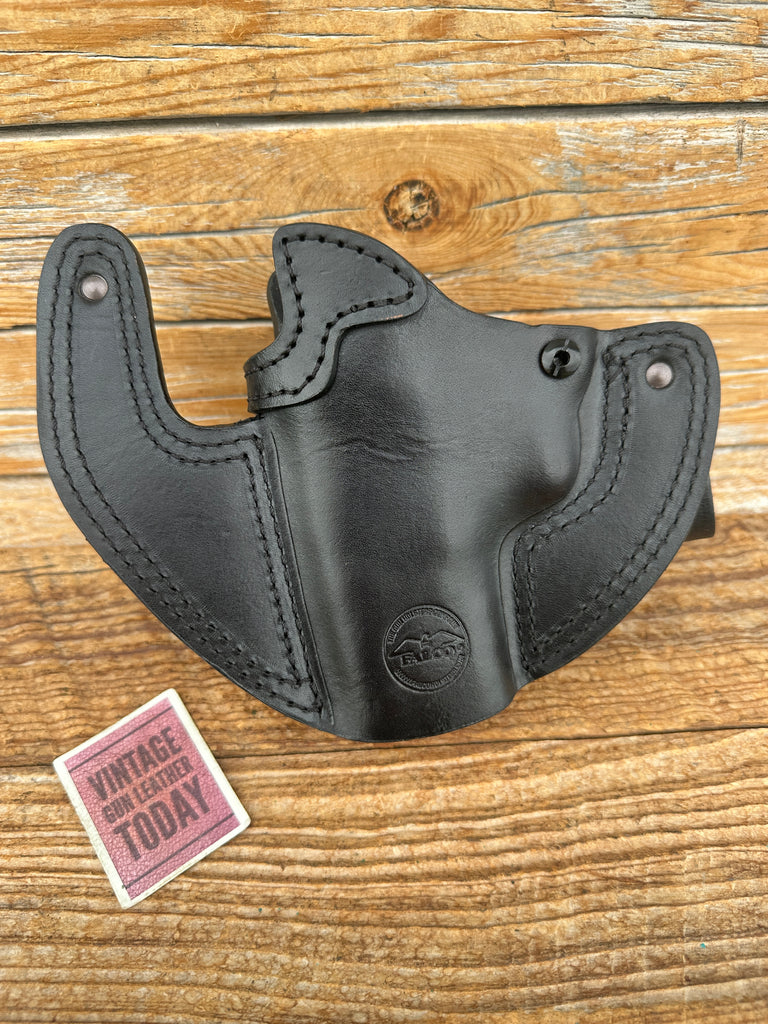 FALCO Black Leather IWB Holster For Walther PDP 4" w/ Red Dot Sight