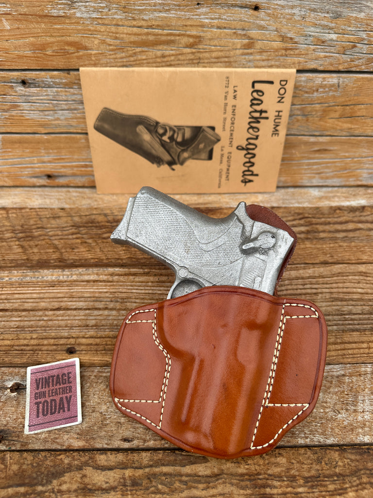 Vintage Don Hume H721 28-1T OT NB Leather Holster for Smith Wesson S&W 3913 TSW