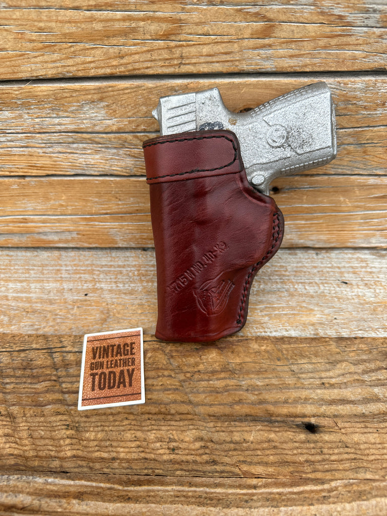 Don Hume H715  Brown Leather Open Top IWB Holster For KAHR K9 P9 K40 P40 CW9