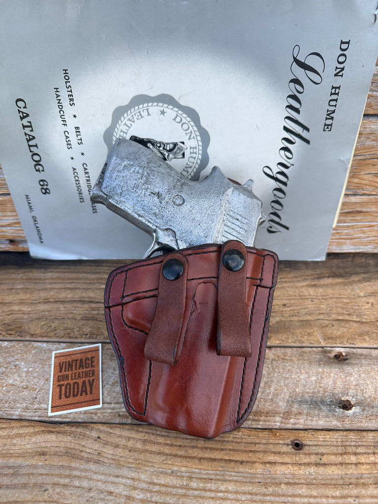 Vintage Don Hume PCCH 30-45 Brown Leather IWB Holster for Sig P245