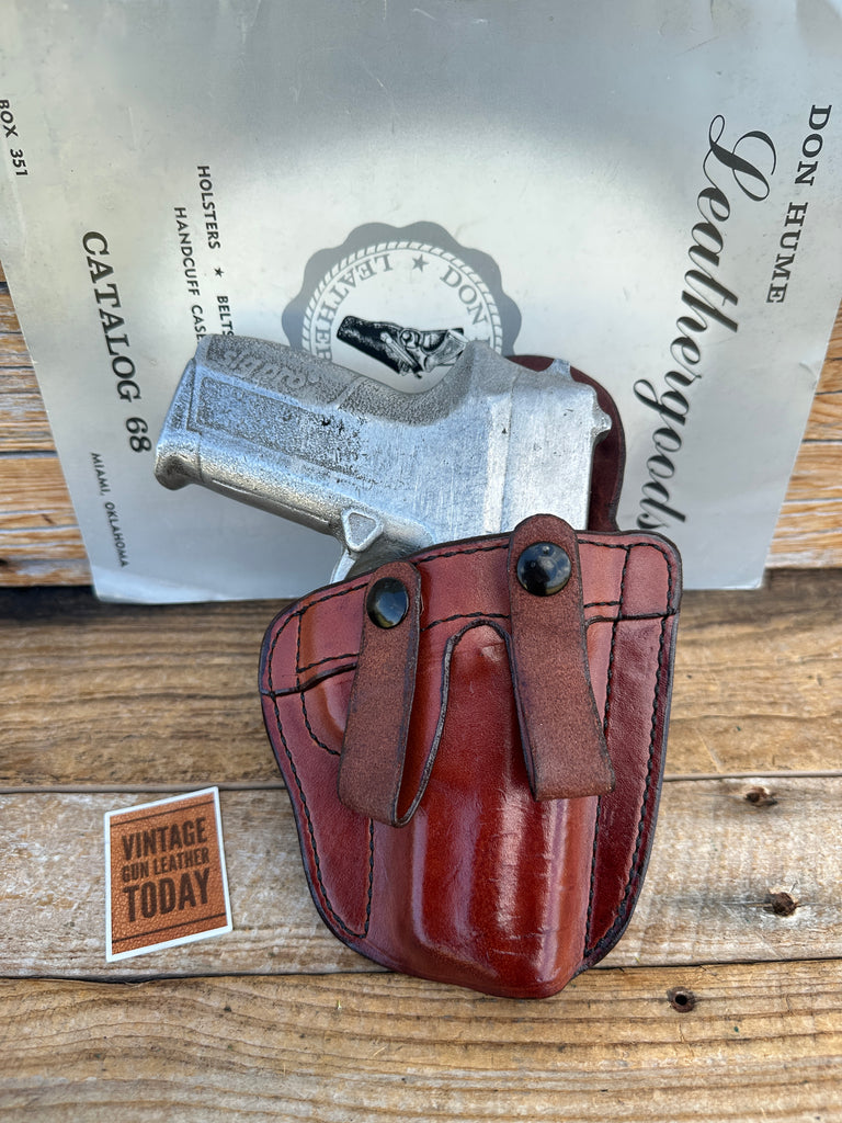 Vintage Don Hume PCCH 30-SP Brown Leather IWB Holster for Sig 2345 Sig Pro