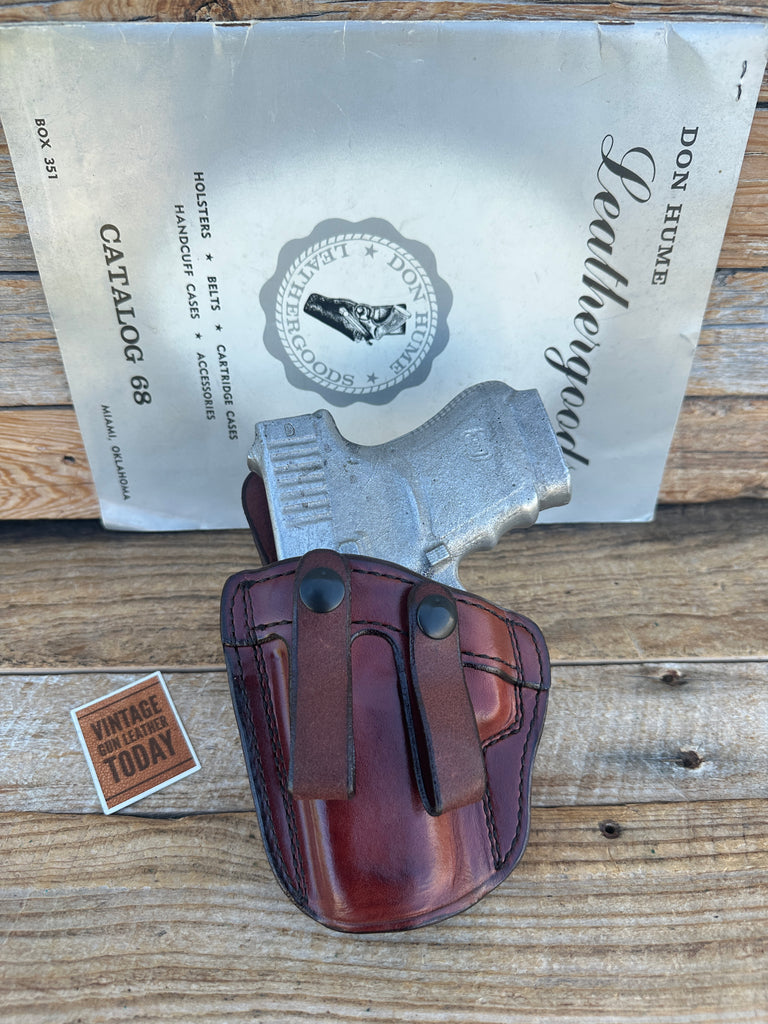 Vintage Don Hume PCCH 364-45 Brown Leather IWB Holster for GLOCK G36 36