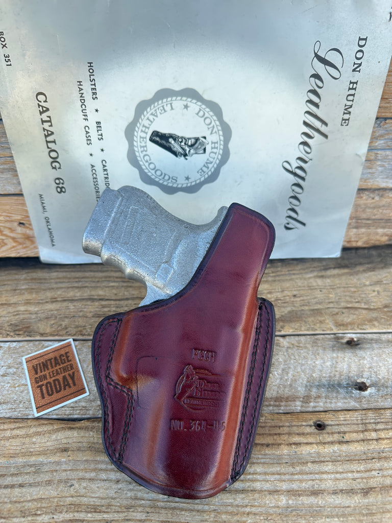 Vintage Don Hume PCCH 364-45 Brown Leather IWB Holster for GLOCK G36 36
